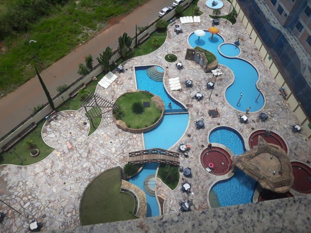 Flat Golden Dolphin Supreme - com Roupas de cama Apartment Caldas Novas Exterior foto
