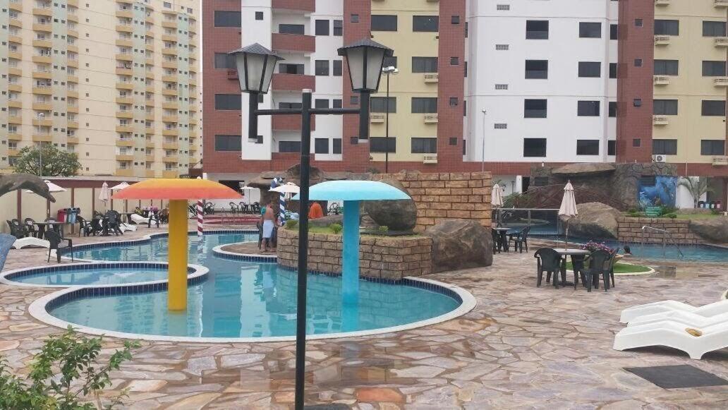 Flat Golden Dolphin Supreme - com Roupas de cama Apartment Caldas Novas Exterior foto